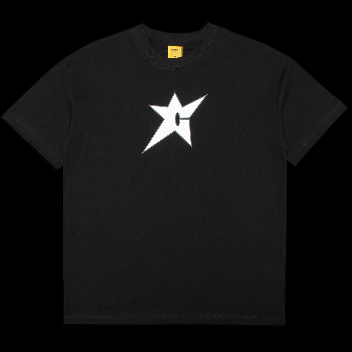 Carpet Company - C-Star Metallic T-Shirt
Color : Black
