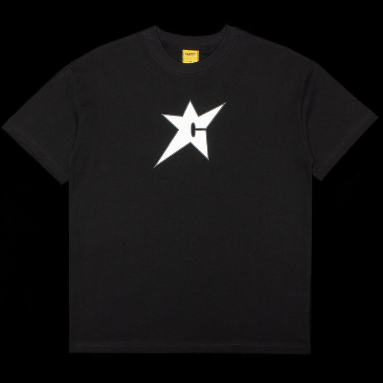 Carpet Company - C-Star Metallic T-Shirt
Color : Black