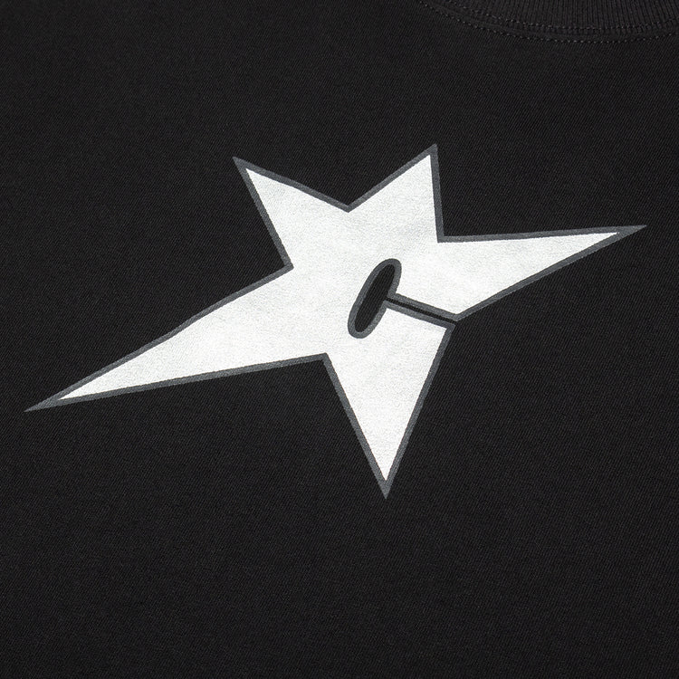 Carpet Company - C-Star Metallic T-Shirt
Color : Black