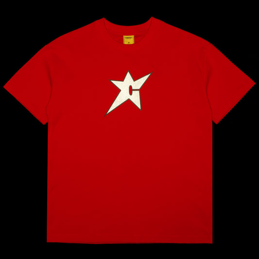 Carpet Company - C-Star Metallic T-Shirt
Color : Red