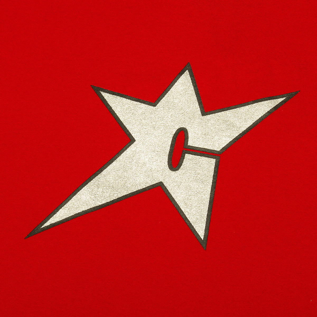 Carpet Company - C-Star Metallic T-Shirt
Color : Red