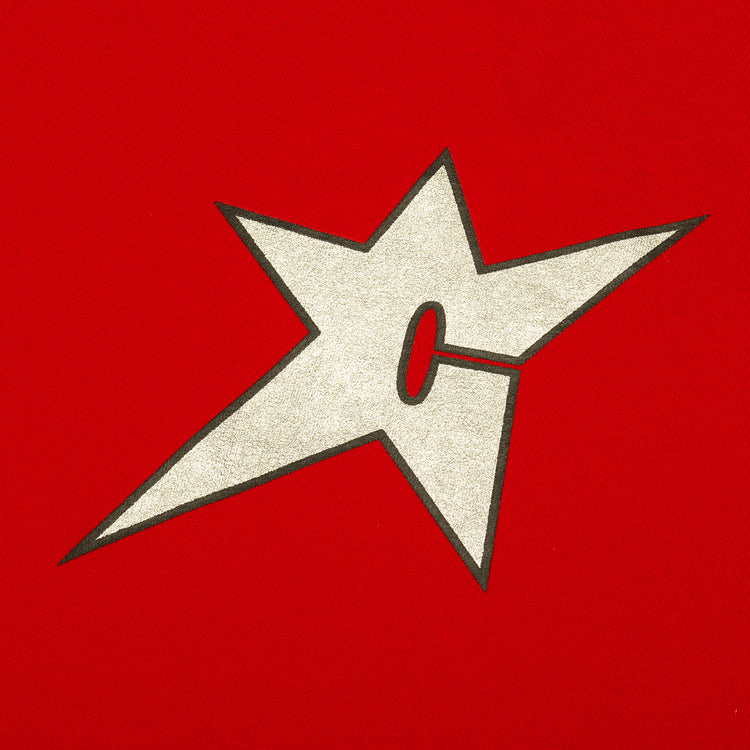 Carpet Company - C-Star Metallic T-Shirt
Color : Red