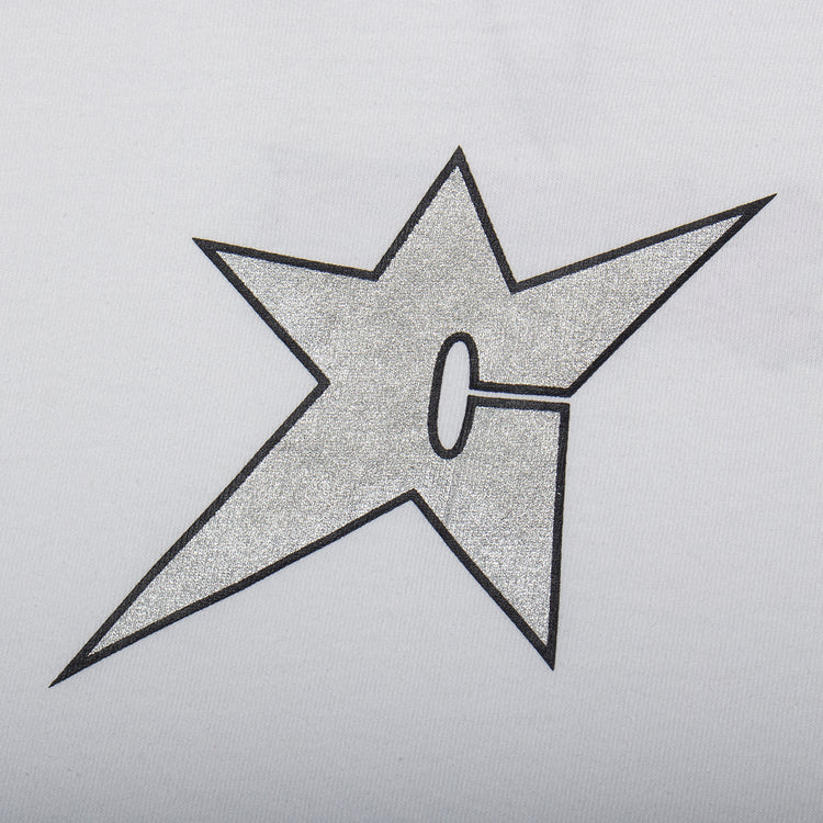 Carpet Company - C-Star Metallic T-Shirt
Color : White