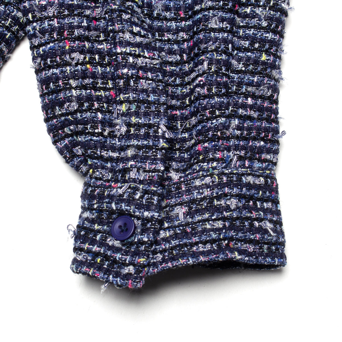Carpet Company - C-Star Basket Weave Button Up
Color : Blue