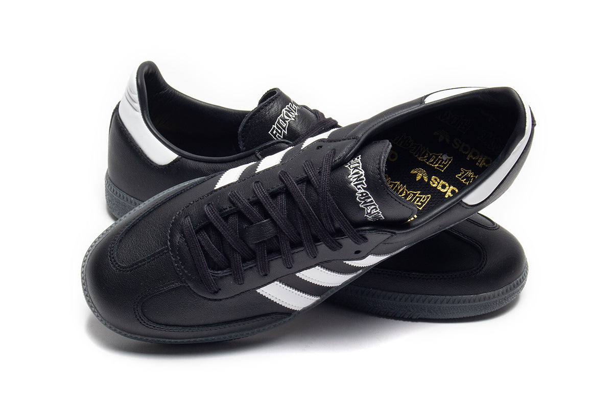Adidas | Samba x Fucking Awesome Style # ID7339 Color : Core Black / Cloud White