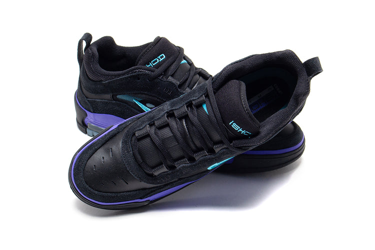 Nike SB | Air Max Ishod
Style # FB2393-003
Color : Black / Dusty Cactus / Persian Violet