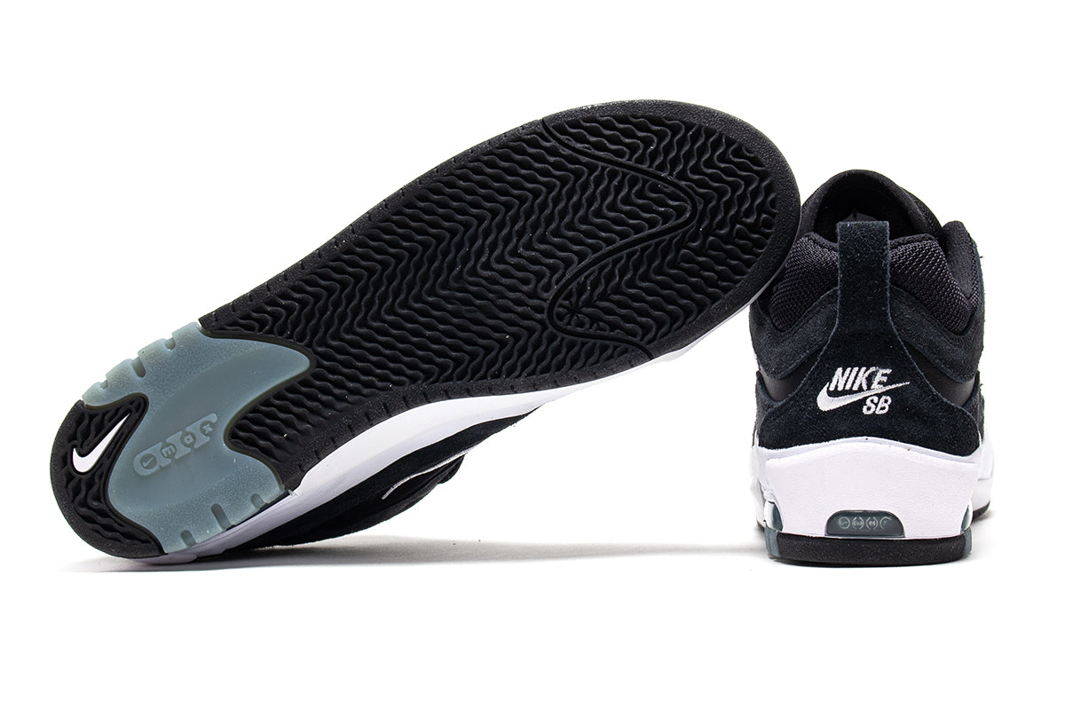 Nike SB | Air Max Ishod
Style # FB2393-004
Color : Black / White