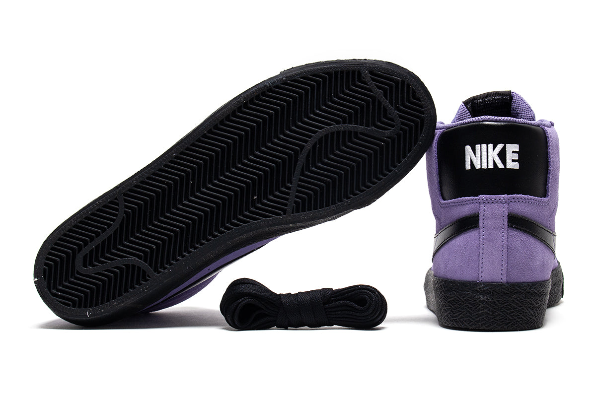 Nike SB | Zoom Blazer Mid
Style # FD0731-500
Color : Dusty Amethyst / Black