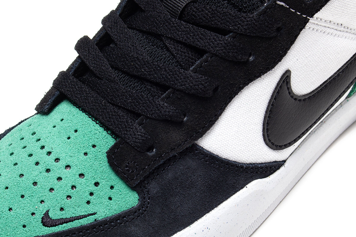 Nike SB |&nbsp;Force 58
Style # DV5477-101
Color : White / Black / Stadium Green