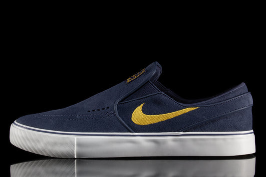 Nike SB | Janoski+ Slip
Style # FN5893-401
Color : Thunder Blue / Sundial