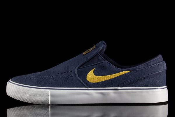 nike janoski slip on yellow