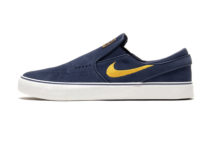 Nike SB | Janoski+ Slip
Style # FN5893-401
Color : Thunder Blue / Sundial