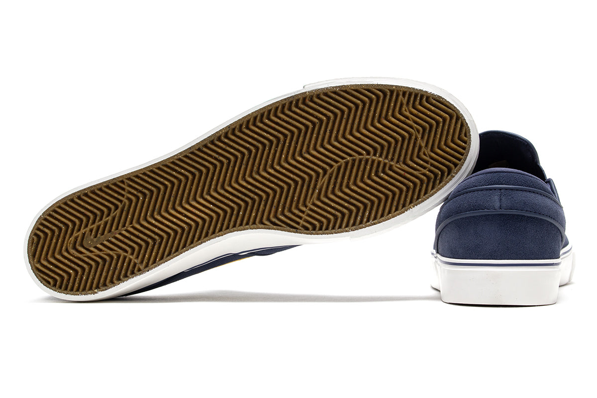 Nike SB | Janoski+ Slip
Style # FN5893-401
Color : Thunder Blue / Sundial