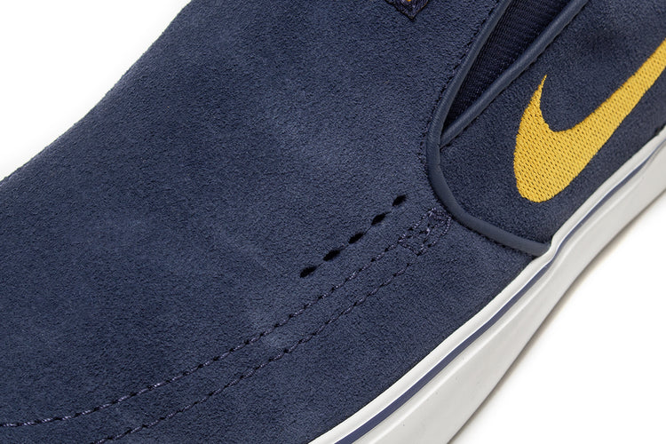 Nike SB | Janoski+ Slip
Style # FN5893-401
Color : Thunder Blue / Sundial