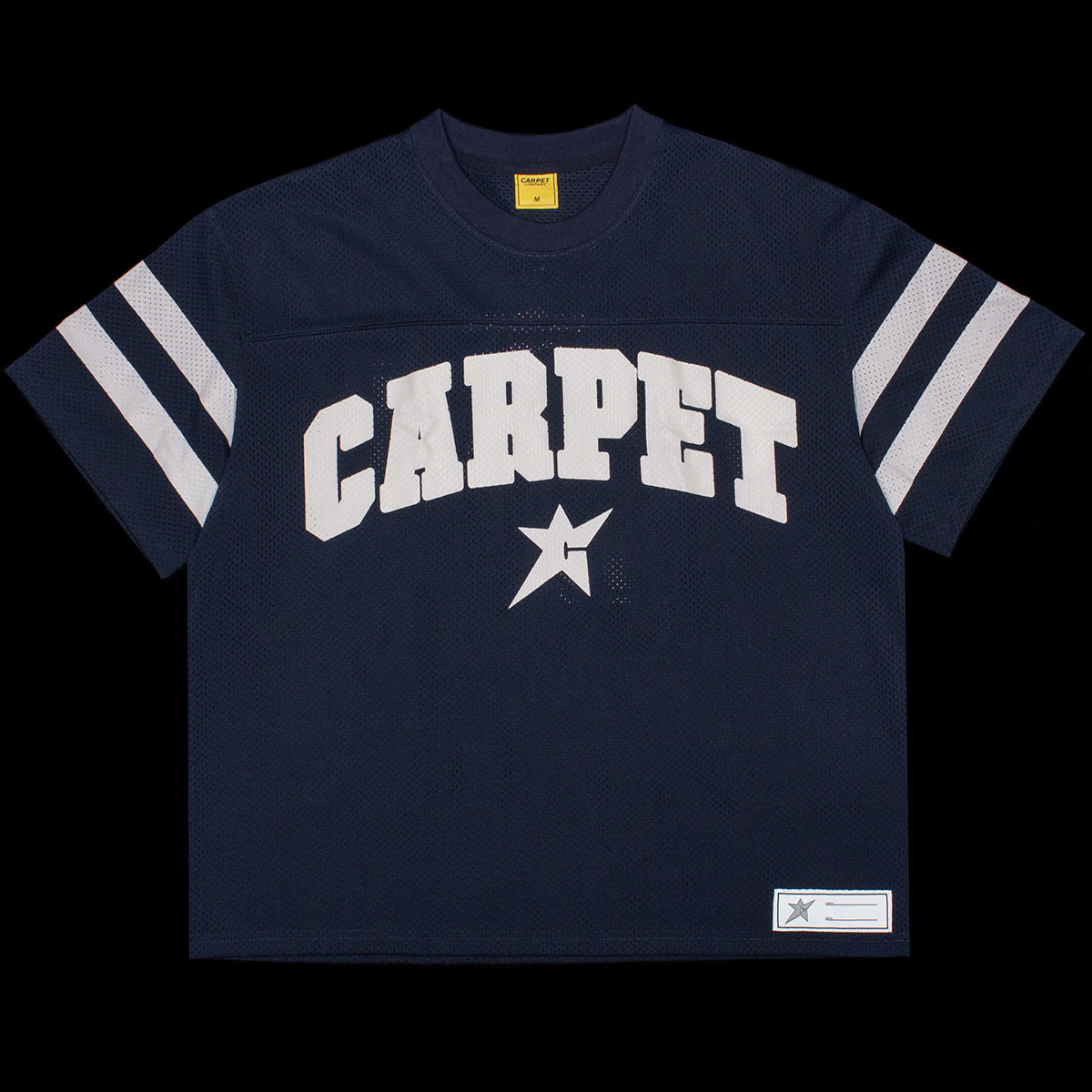 Carpet Company - Football Jersey
Color : Navy