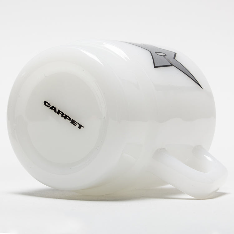 C-Star Milk Glass Mug