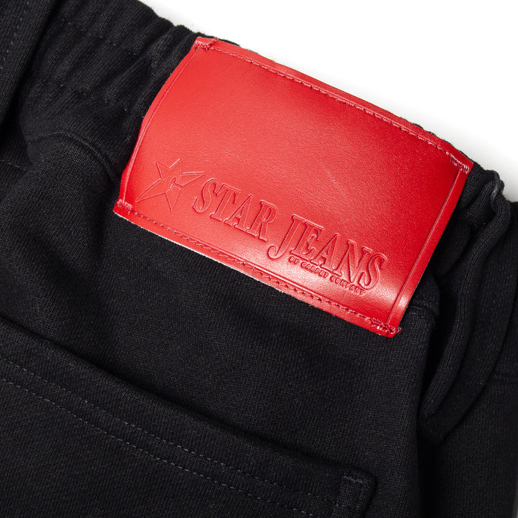 Carpet Company - C-Star Button Fly Sweatpants
Color : Black