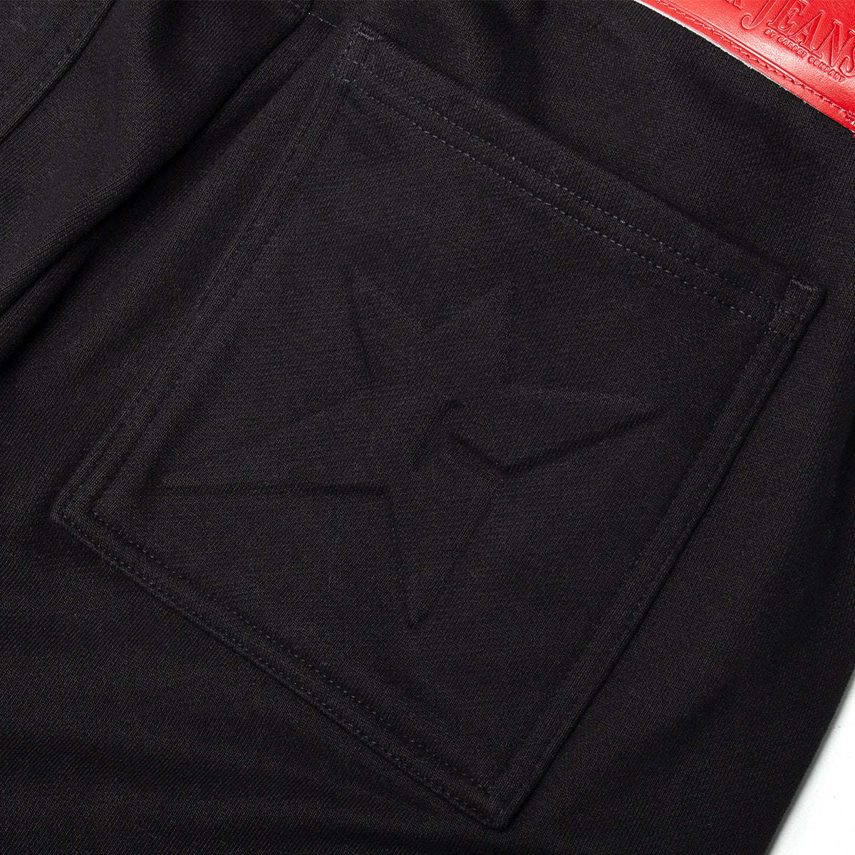 Carpet Company - C-Star Button Fly Sweatpants
Color : Black