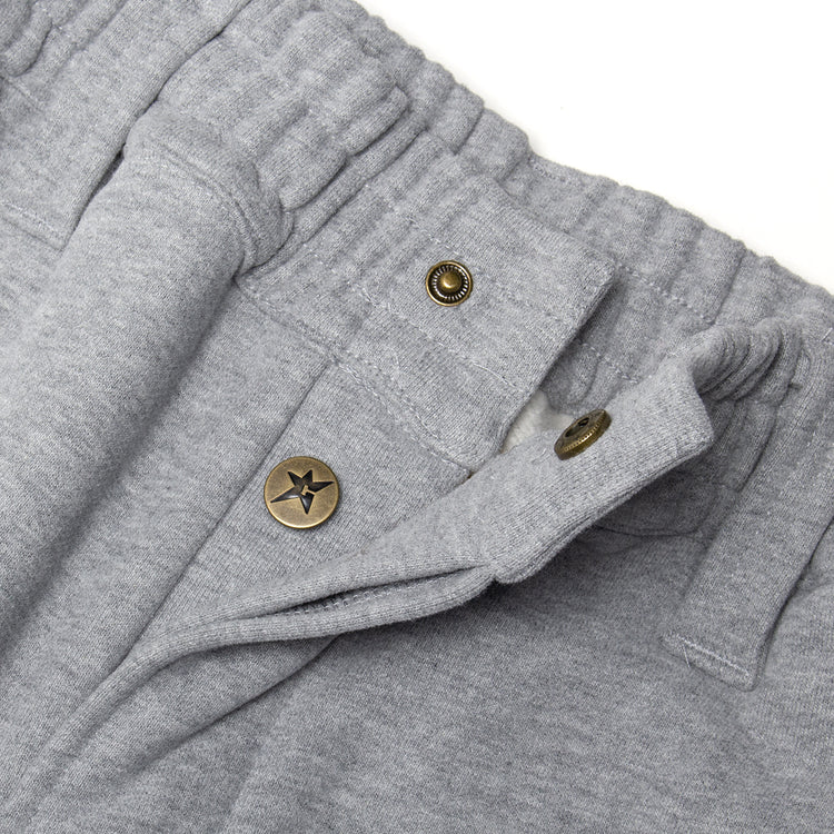 Carpet Company - C-Star Button Fly Sweatpants
Color : Grey