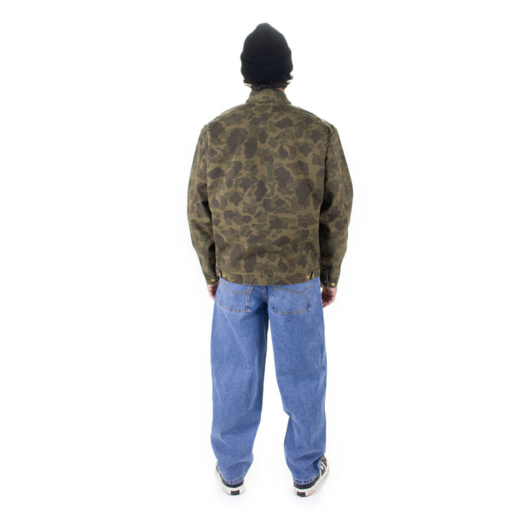 Carhartt WIP | Duck Detroit Jacket - Canvas
Style # I034281-2MQ
Color : Camo Duck / Green