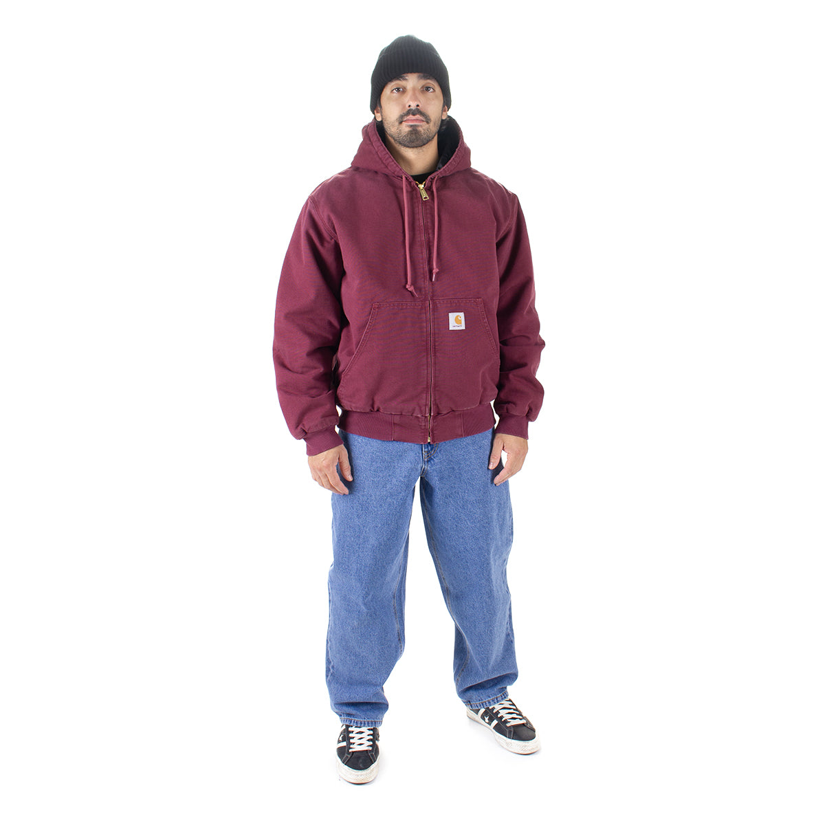 Carhartt WIP | OG Active Jacket - Canvas
Style # I027360-2BY
Color : Malbec