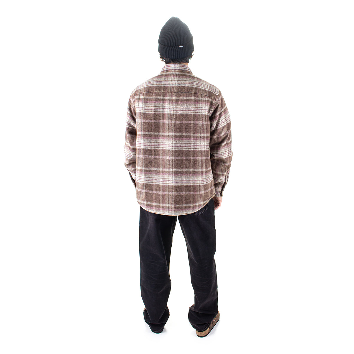 Stussy | Heavy Washed Plaid Shirt
Color : Brown