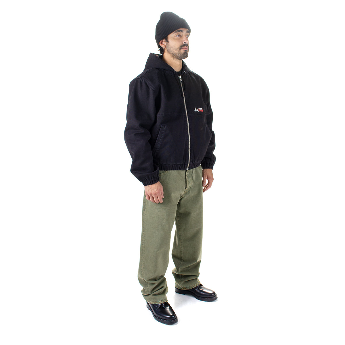 Stussy | Insulated Canvas Work Jacket
Style #&nbsp;115716
Color : Black