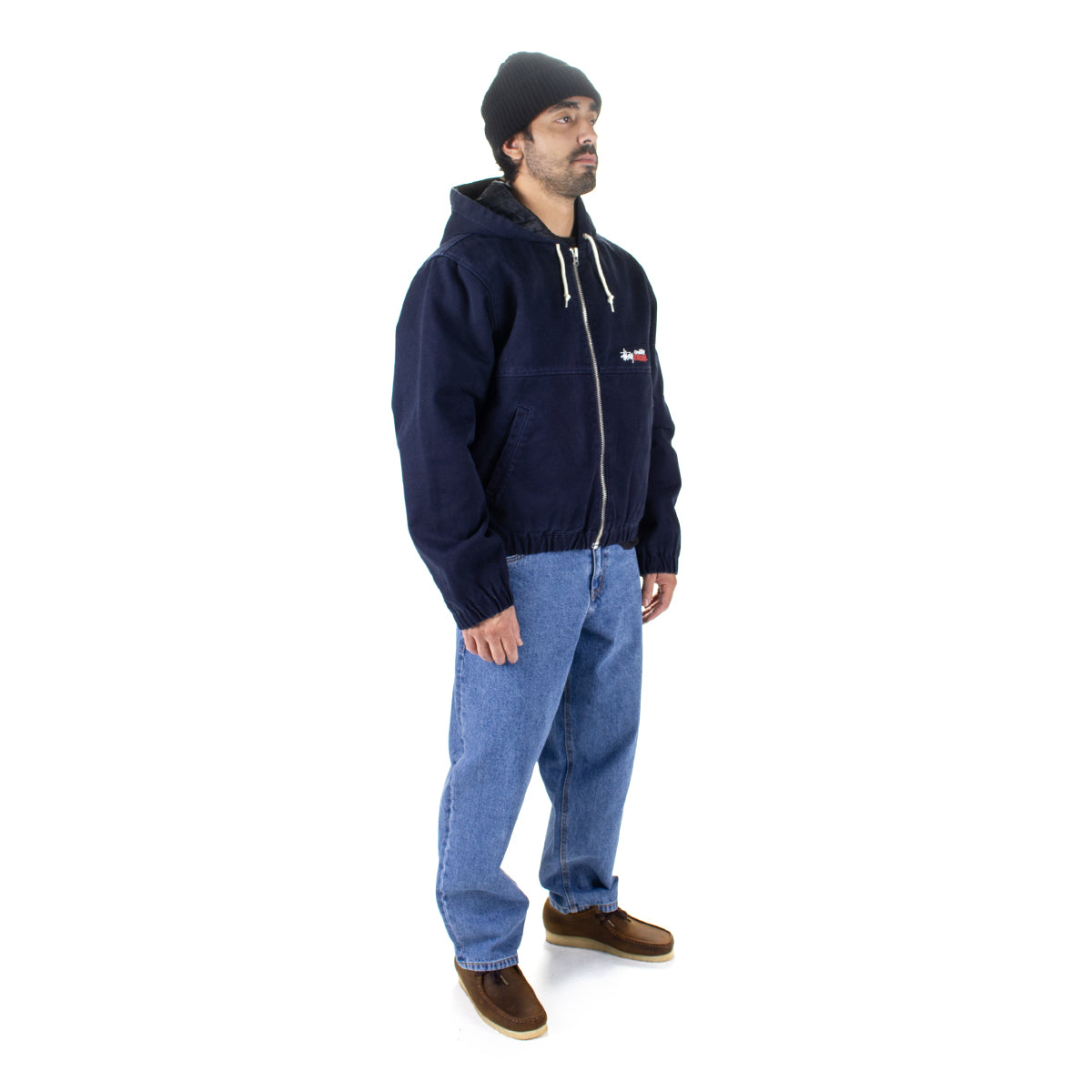 Stussy | Insulated Canvas Work Jacket
Style #&nbsp;115716
Color : Navy