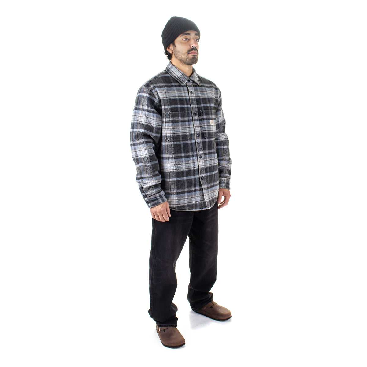 Stussy | Heavy Washed Plaid Shirt
Color : Blue