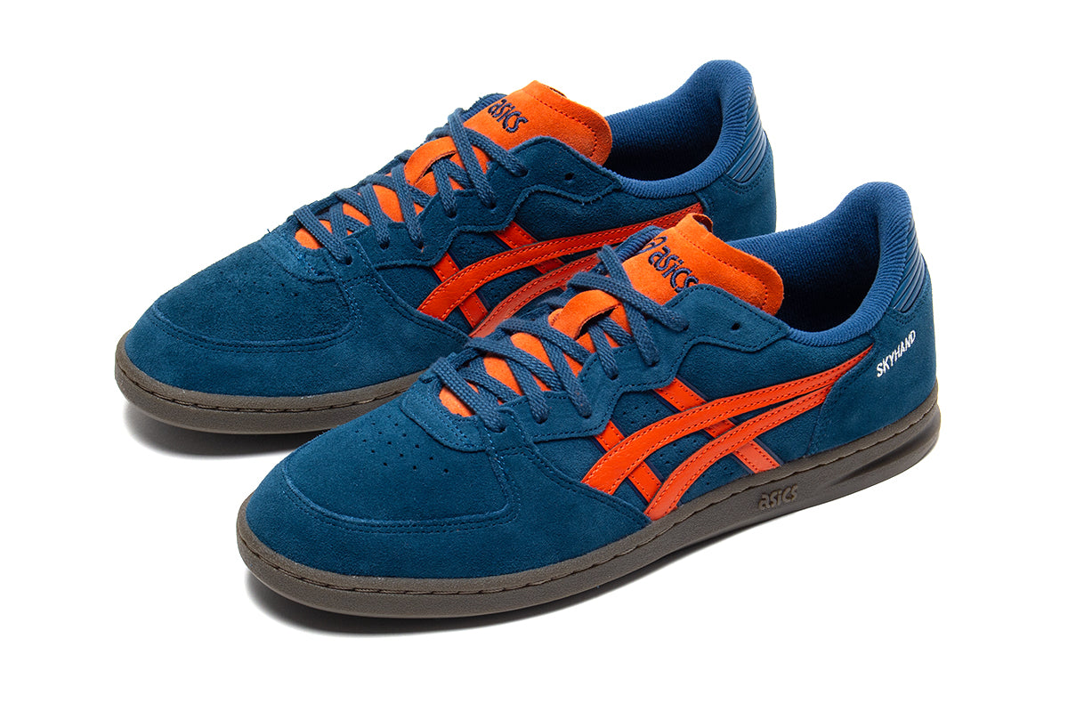 Asics - Skyhand OG
Style # 1203A452.402
Color : Restful Teal / Cherry Tomato