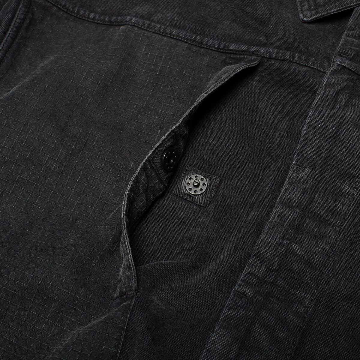 Earth Studies - Shift Jacket
Style # MS-120

Color : Washed Charcoal