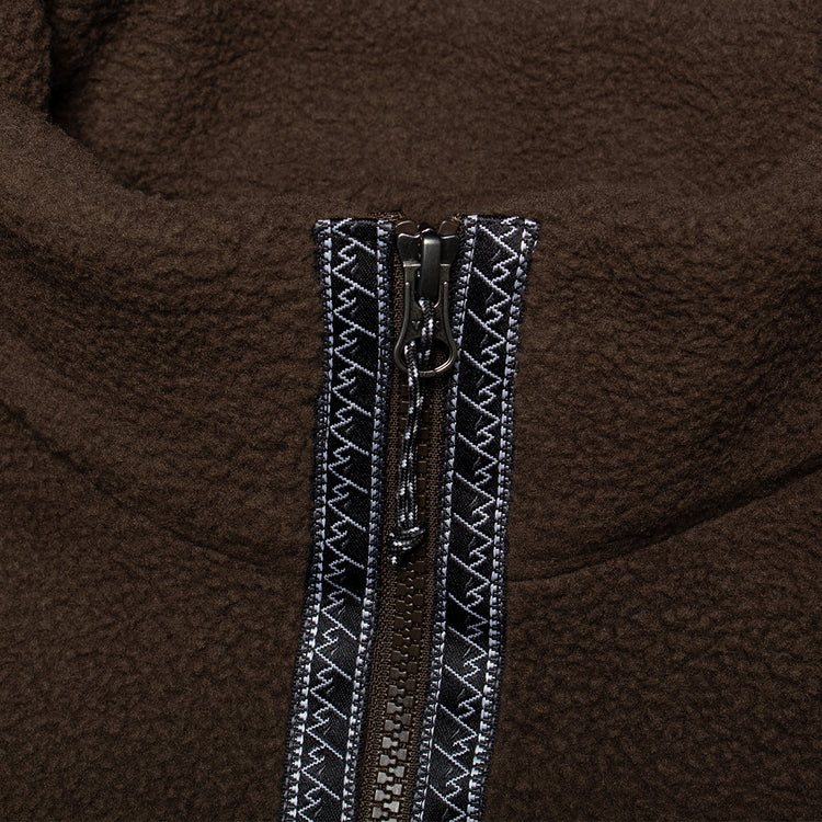 The North Face - Fleeski Quarter Zip Pullover Jacket
Style # NF0A88XQNMF1
Color : Dark Chestnut