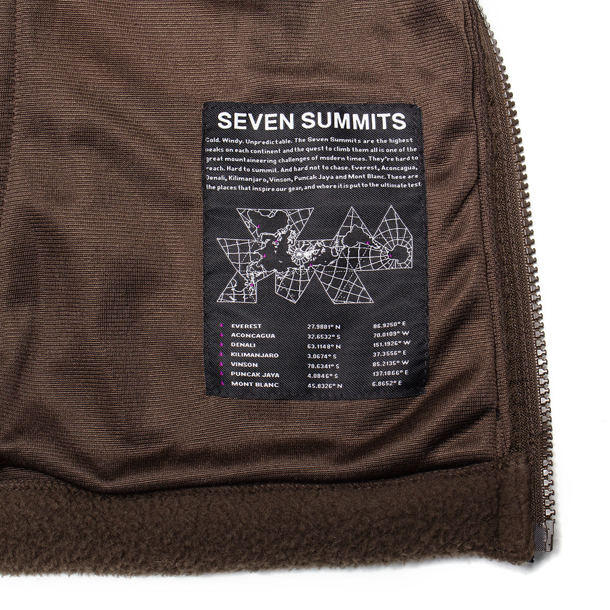 The North Face - Fleeski Quarter Zip Pullover Jacket
Style # NF0A88XQNMF1
Color : Dark Chestnut