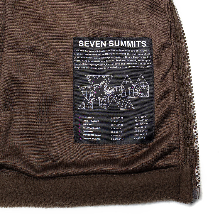 The North Face - Fleeski Quarter Zip Pullover Jacket
Style # NF0A88XQNMF1
Color : Dark Chestnut