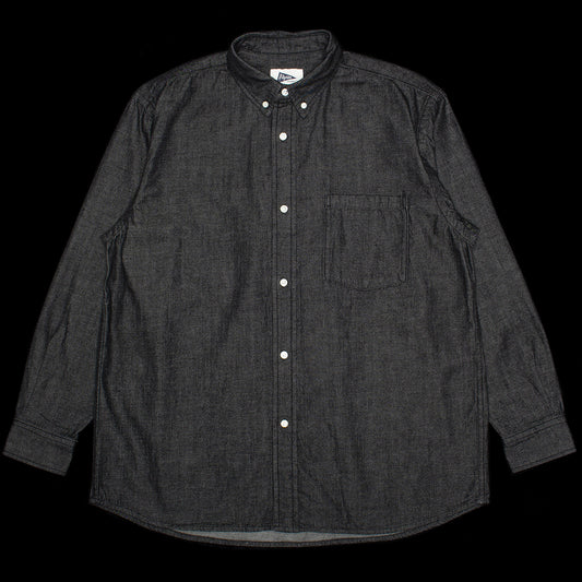 Pilgrim - George Button Down Shirt
Style # 3611-0583
Color : Black