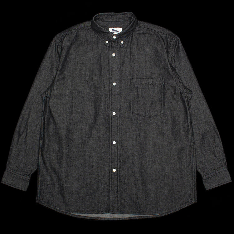 Pilgrim - George Button Down Shirt
Style # 3611-0583
Color : Black