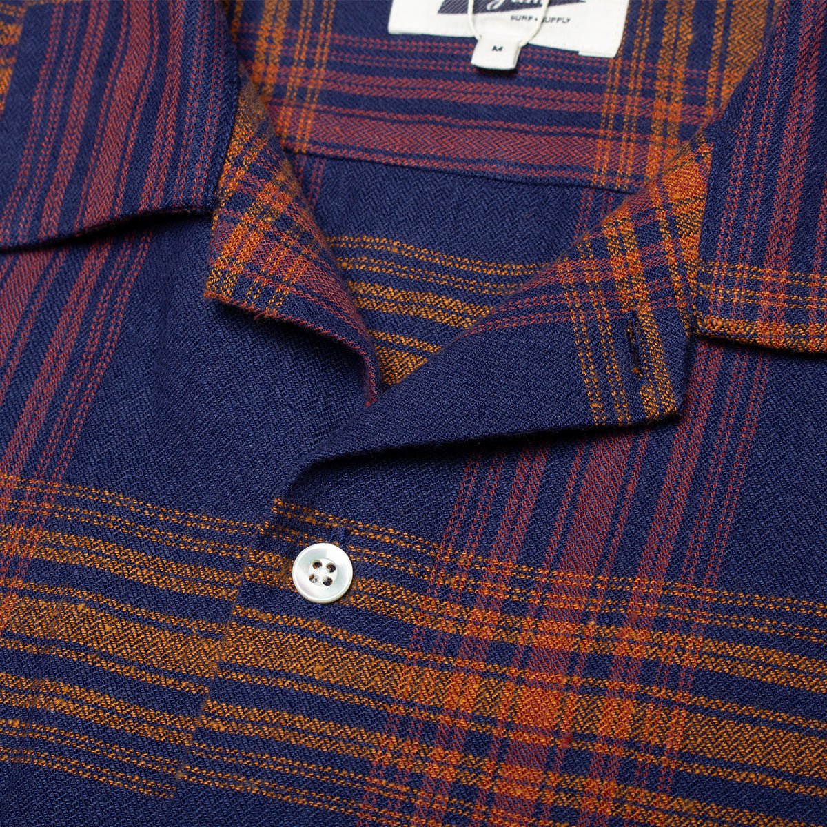 Pilgrim - Vincent Melange Ombre Shirt
Style # 3611-0590
Color : Red