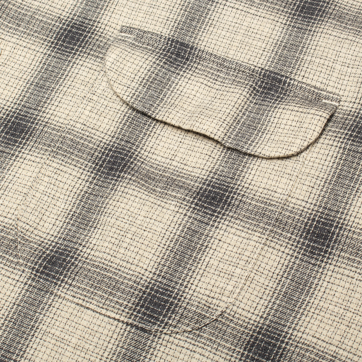 Pilgrim - Vincent Melange Ombre Shirt
Style # 3611-0586
Color : Grey