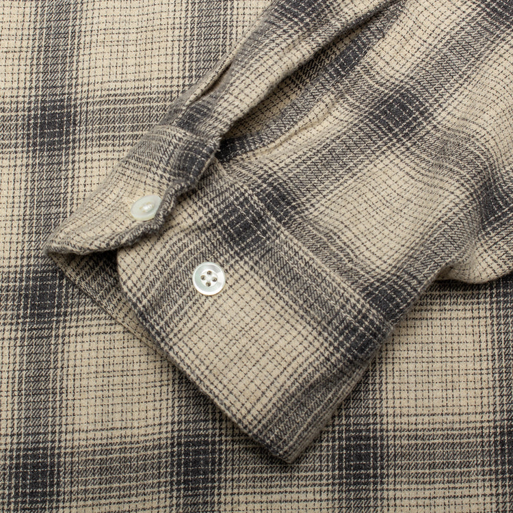 Pilgrim - Vincent Melange Ombre Shirt
Style # 3611-0586
Color : Grey