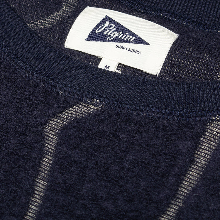 Pilgrim - Misha Boa Crewneck
Style # 3613-0282
Color : Navy