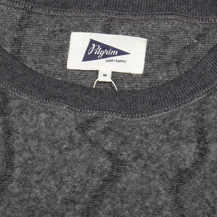 Pilgrim - Misha Boa Crewneck
Style # 3613-0282
Color : Heather Grey