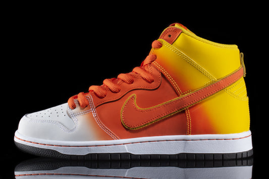 Nike SB | Dunk High Pro Style # FN5107-700 Color : Amarillo / Orange / White