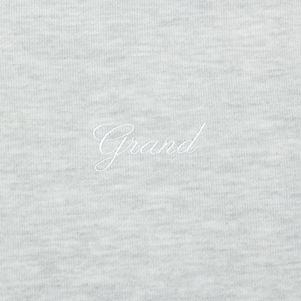 Grand Collection | Collared Sweatshirt Color : Ash / White