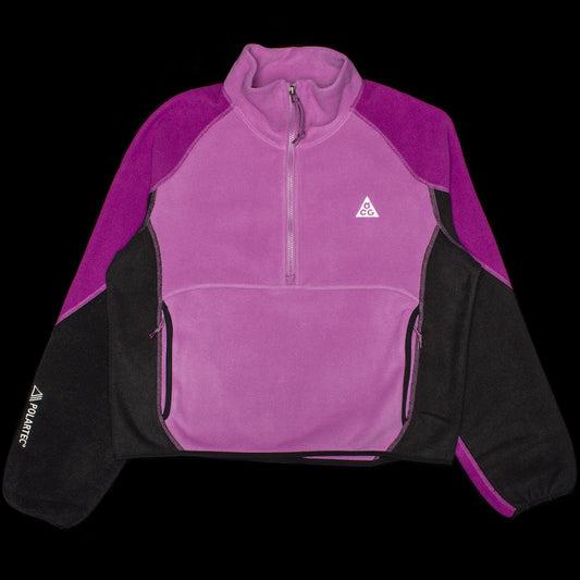 Nike - Women's ACG Wolf Tree Half Zip Fleece
Style # HJ0237-544
Color : Monarch Purple / Bold Berry / Summit White