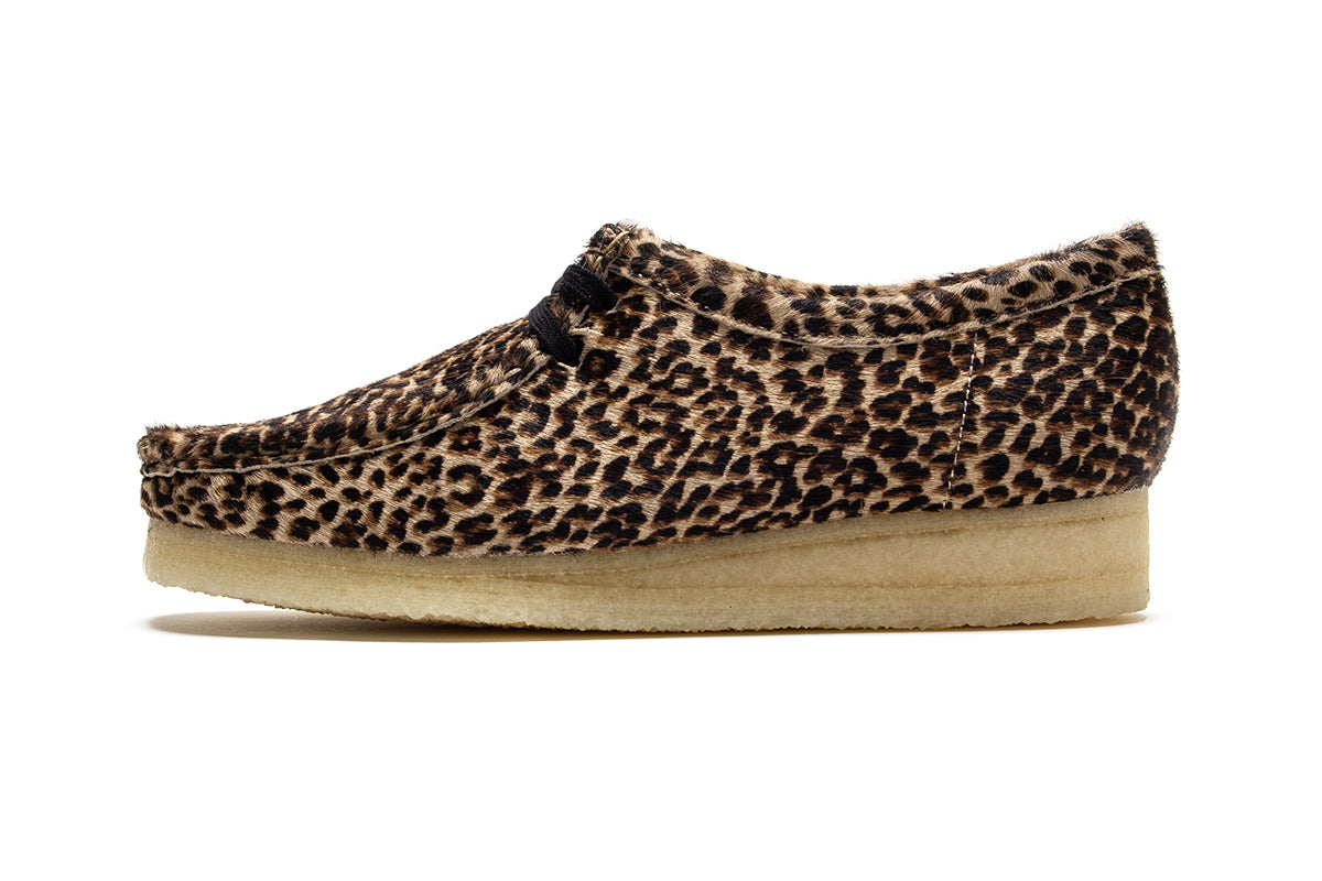 Clarks Originals | Women's Wallabee
Style # 26179189
Color : Leopard Print