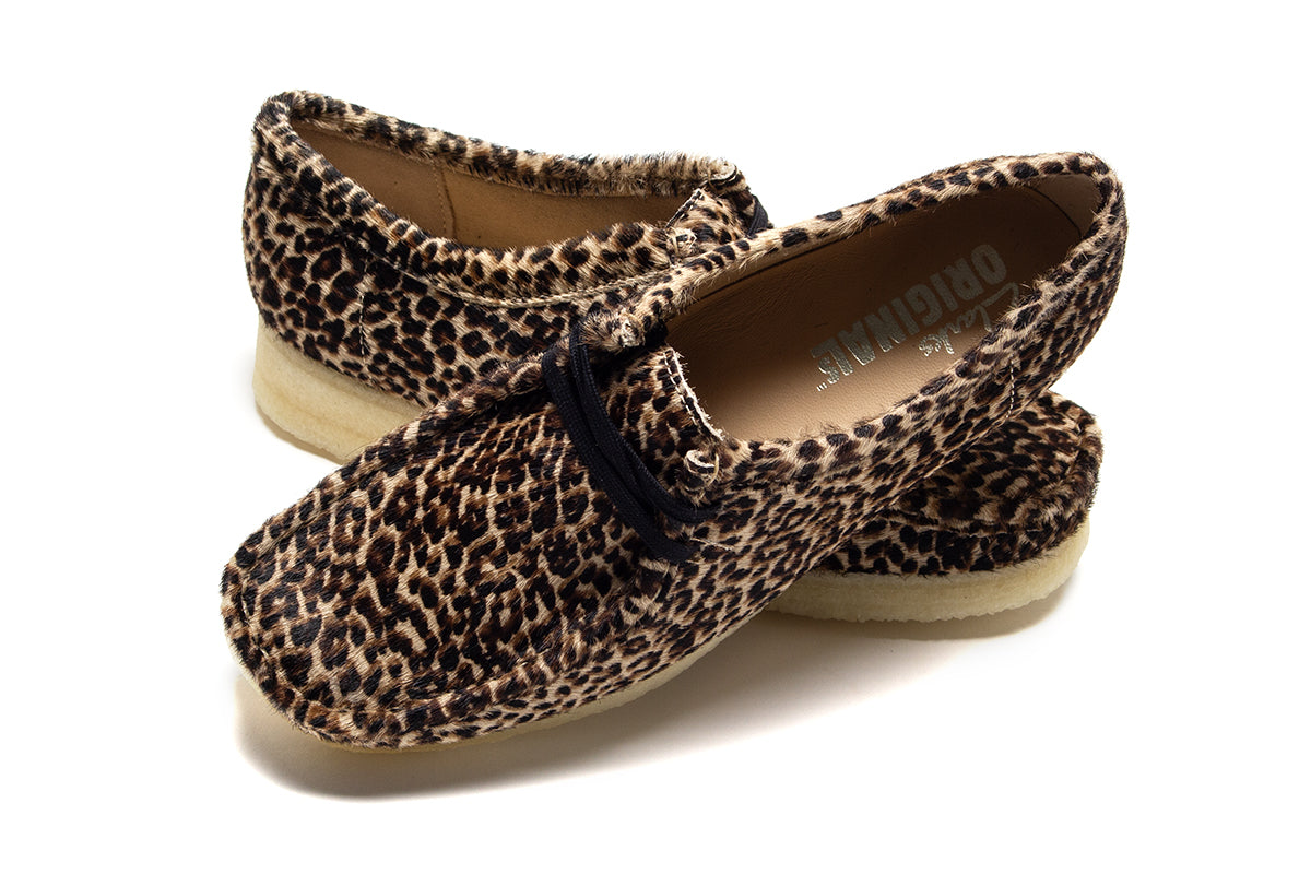 Clarks Originals | Women's Wallabee
Style # 26179189
Color : Leopard Print