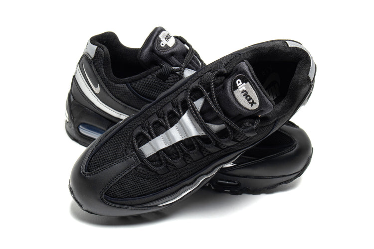 Nike - Air Max 95 Big Bubble
Style # IB1667-003
Color : Black / Metallic Silver
