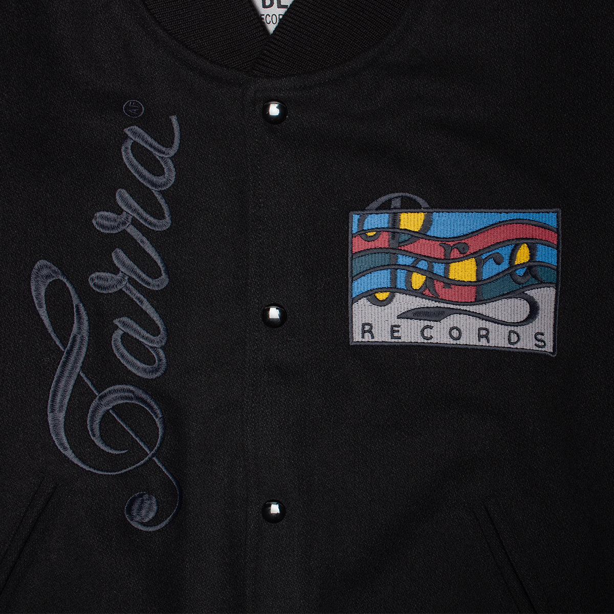 by Parra - All The Best Varsity Jacket
Style # 56355
Color : Black