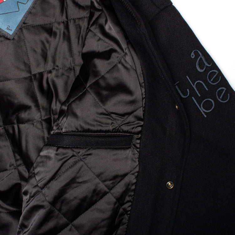 by Parra - All The Best Varsity Jacket
Style # 56355
Color : Black