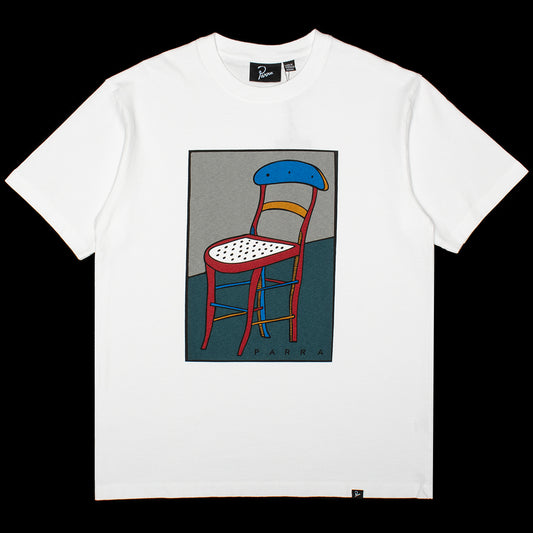 by Parra - A Chair T-Shirt
Style # 56305
Color : White